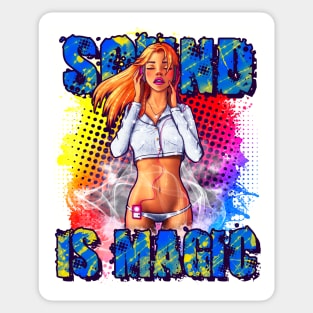 Sound is magic Sticker